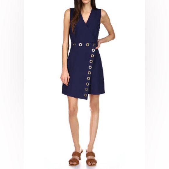 MICHAEL Michael Kors Grommet Wrap Dress - Picture 2 of 4